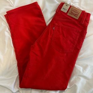 NWT LEVI CORDUROY JEANS